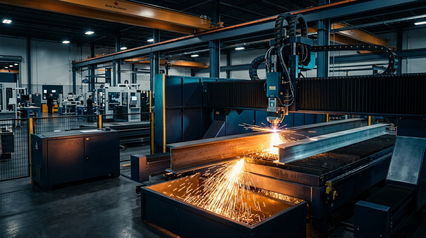 Canadian Manufacturing, Steel, Aluminum and Industrial Plants
